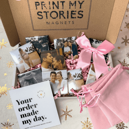 Gepersonaliseerde Magneten - 3 stuks - Print My Stories